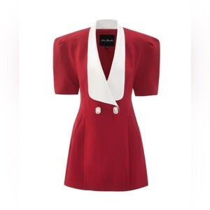 Nana Jacqueline Alia Dress (Red)